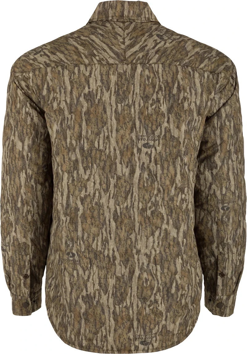 Drake Mens LST Double Down Camo ShirtJac