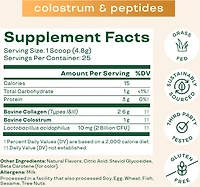 Bloom Nutrition Colostrum & Collagen Peptides - 25 Servings