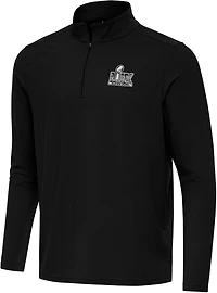 Antigua Men's NFL Super Bowl LIX Intent 1/4 Zip Pullover
