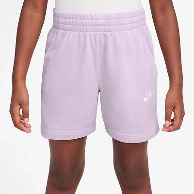 Nike Girls' Sportswear Club Fleece Shorts 5