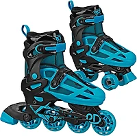 Roller Derby Kids' 2n1 Adjustable Quad and Inline Combo Skates