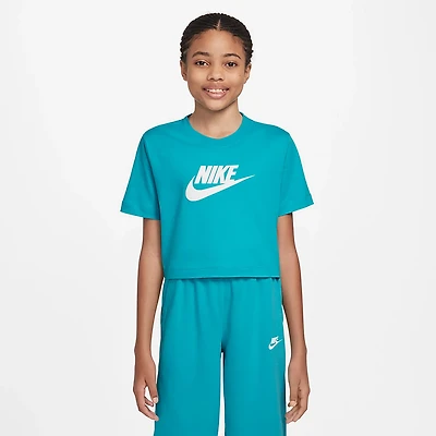 Nike Girls' Cropped Futura HBR T-shirt