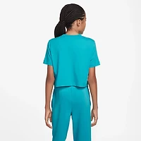 Nike Girls' Cropped Futura HBR T-shirt
