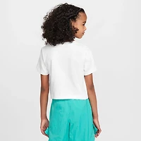 Nike Girls' Cropped Futura HBR T-shirt