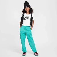 Nike Girls' Cropped Futura HBR T-shirt