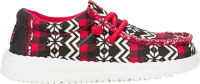 HEYDUDE Kids' Wally Ugly Sweater PSGS Shoes