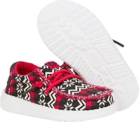 HEYDUDE Kids' Wally Ugly Sweater PSGS Shoes