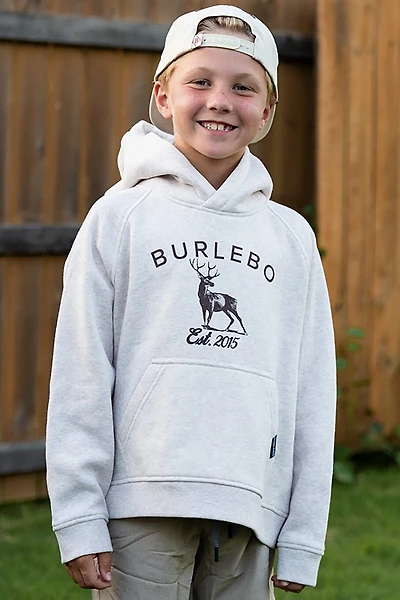Burlebo Boys' Whitetail Deer Hoodie