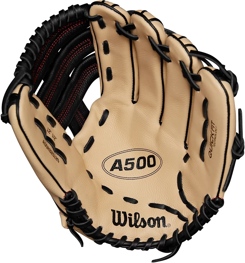 Wilson 12.5 in Youth A500 Outfield Baseball Glove