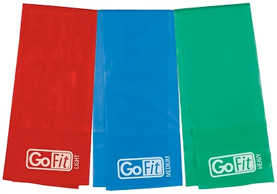 GoFit Power Flat Bands 3-Pack