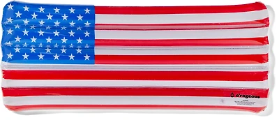 O'Rageous Adults' Americana Lounge Pool Float