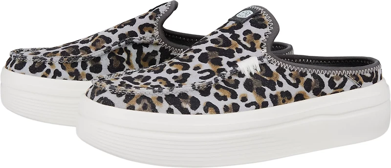 HEYDUDE Women's Wendy Austin Lift Classic Leopard Slip-on Shoes