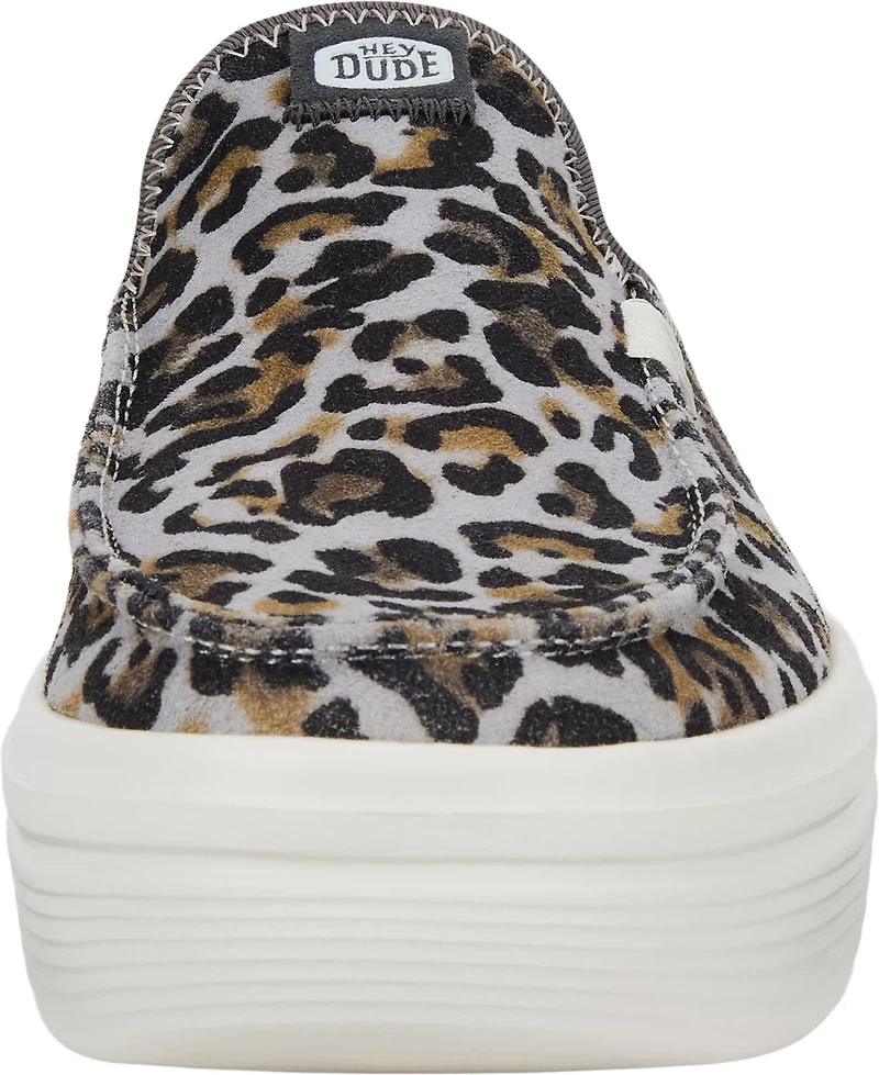HEYDUDE Women's Wendy Austin Lift Classic Leopard Slip-on Shoes