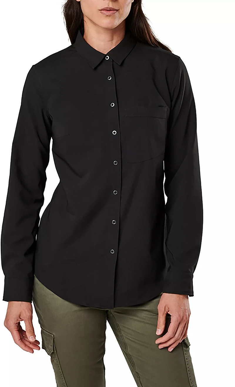 5.11 Tactical Women's Liberty Flex Solid Long Sleeve Shirt