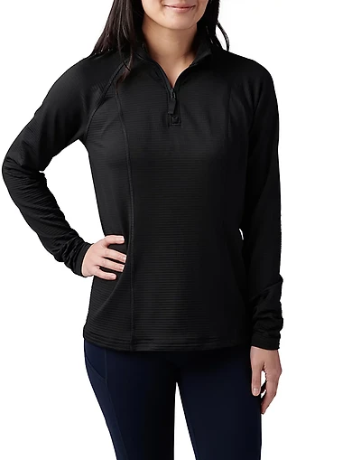 5.11 Tactical Women's Stratos Long Sleeve 1/4 Zip Top
