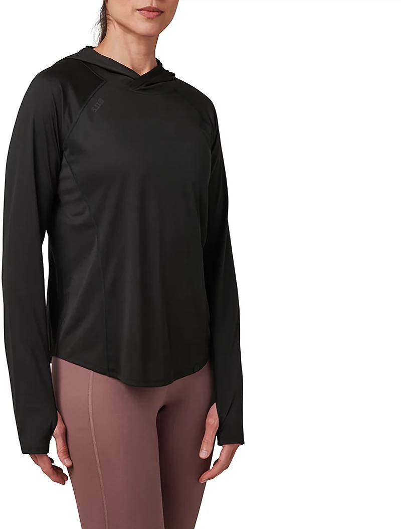 5.11 Tactical Women's Sulli UV Hooded Long Sleeve T-shirt
