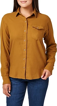 5.11 Tactical Women's Brianna Solid Flannel Long Sleeve Shirt