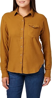 5.11 Tactical Women's Brianna Solid Flannel Long Sleeve Shirt