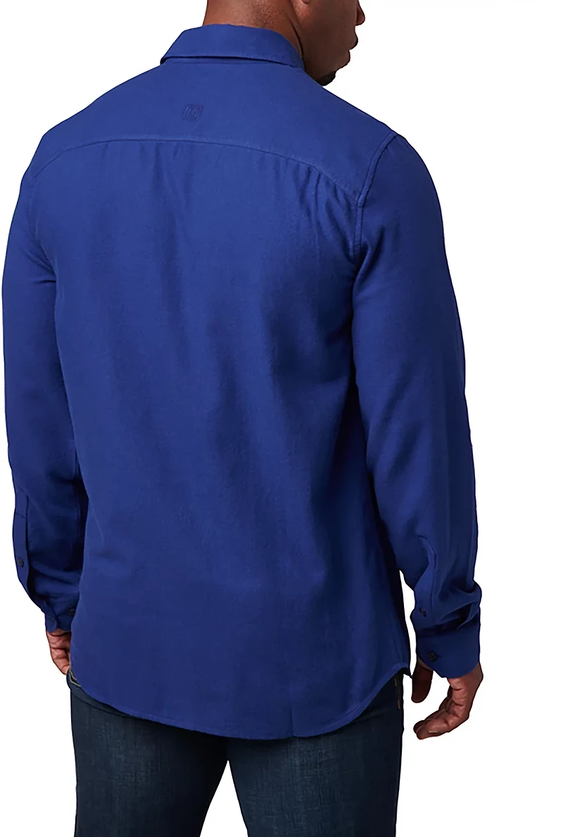 5.11 Tactical Men's Silverwood Flannel Solid Long Sleeve Shirt