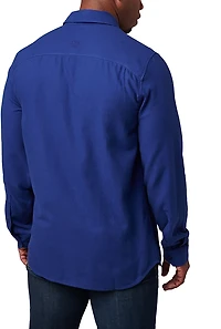 5.11 Tactical Men's Silverwood Flannel Solid Long Sleeve Shirt