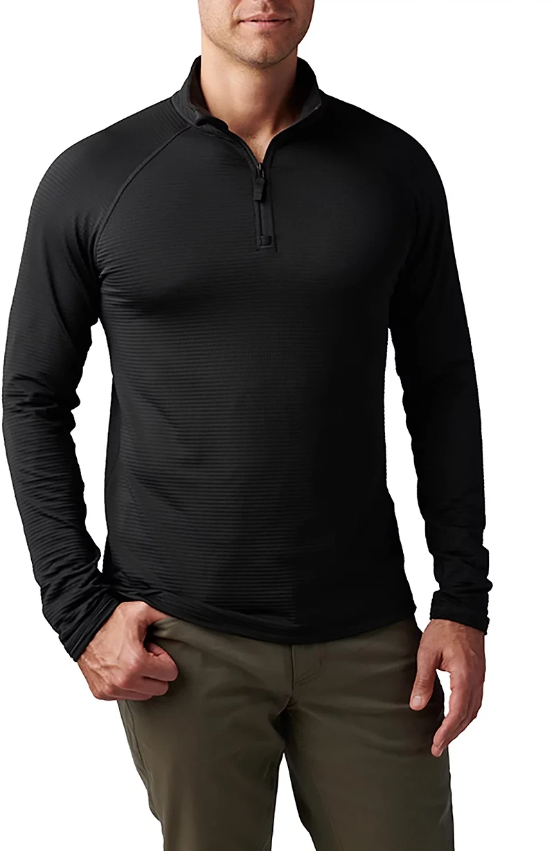5.11 Tactical Men's Stratos 1/4 Zip Long Sleeve Pullover