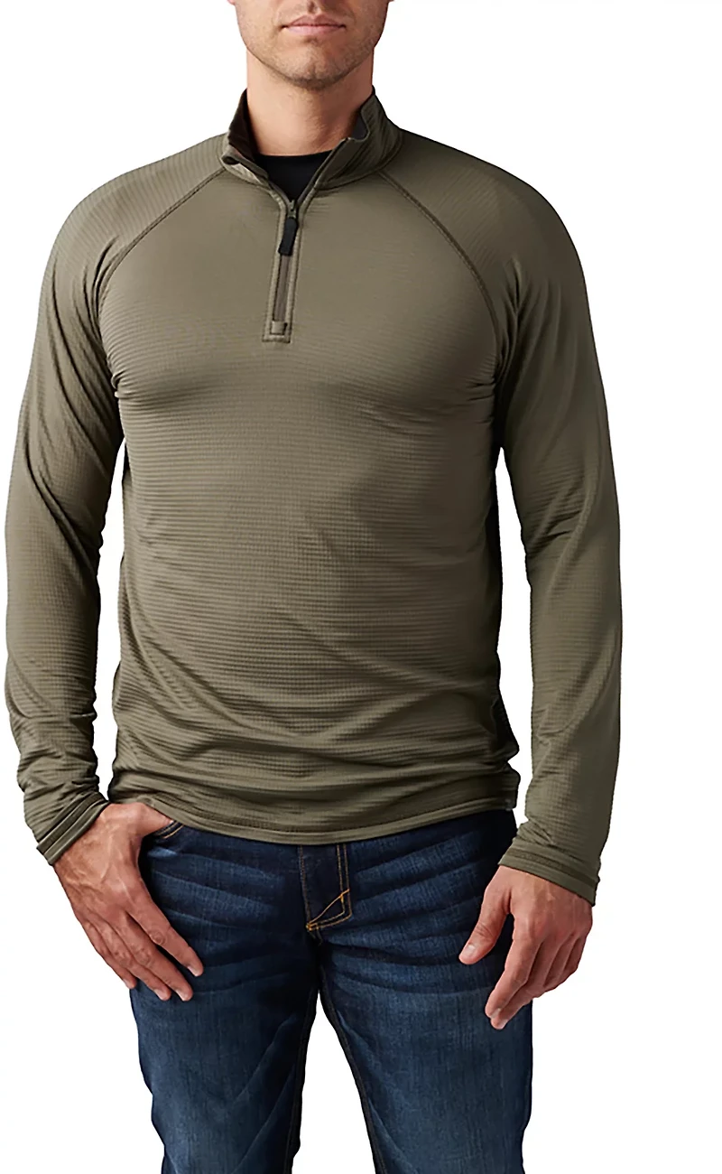 5.11 Tactical Men's Stratos 1/4 Zip Long Sleeve Pullover