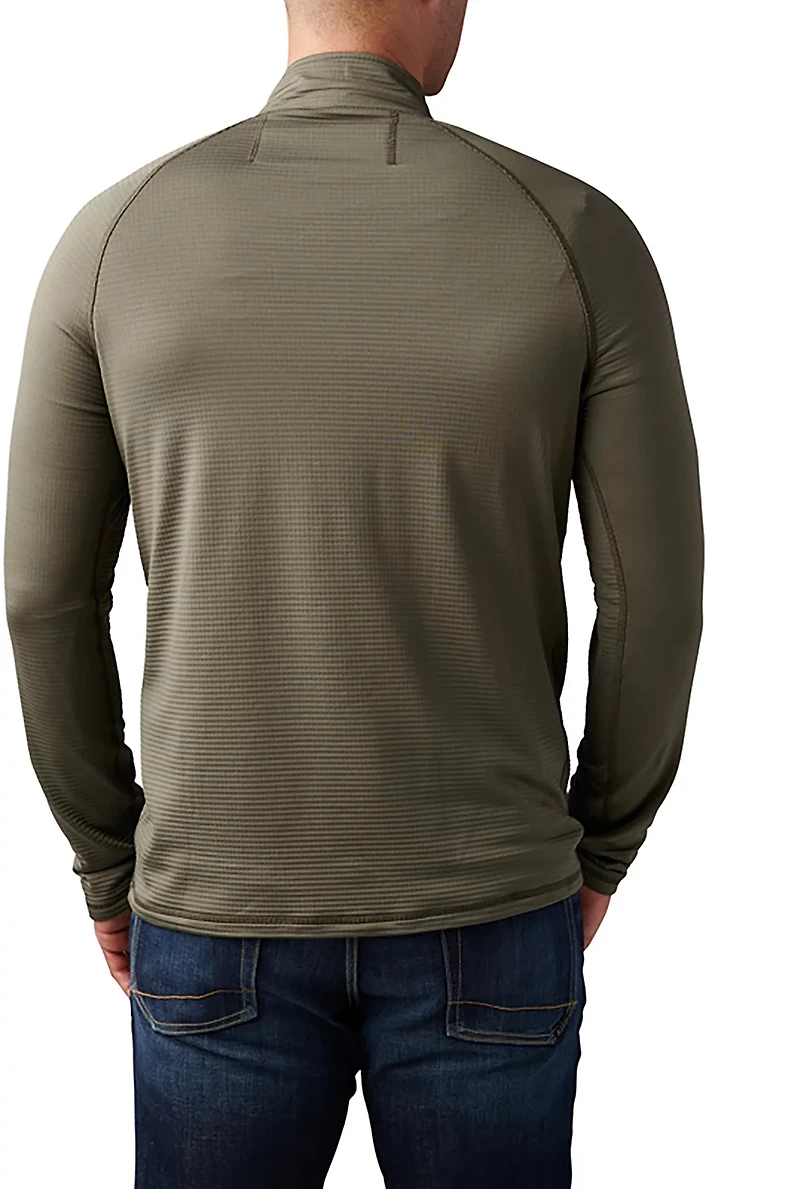 5.11 Tactical Men's Stratos 1/4 Zip Long Sleeve Pullover