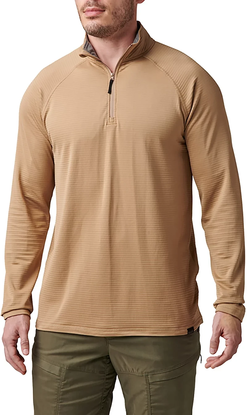 5.11 Tactical Men's Stratos 1/4 Zip Long Sleeve Pullover