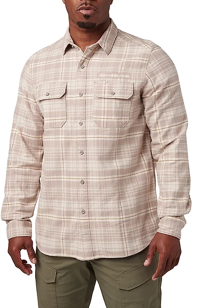 5.11 Tactical Men's Lester Heavy Weight Flannel Plaid Long Sleeve Shirt