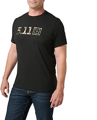5.11 Tactical Men's Woodland Camo Fill Short Sleeve Shirt