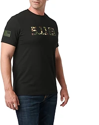 5.11 Tactical Men's Woodland Camo Fill Short Sleeve Shirt