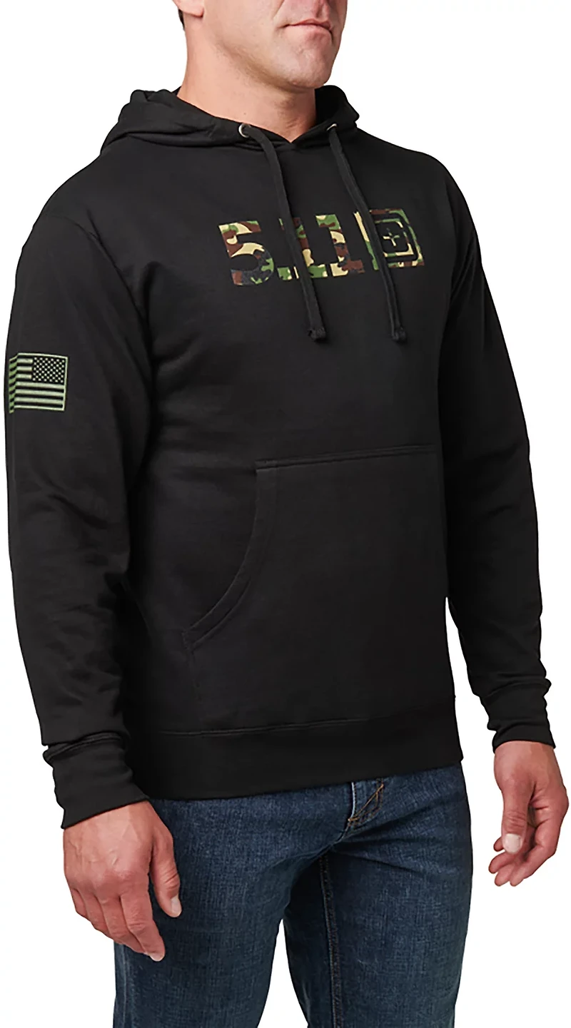 5.11 Tactical Men's Woodland Camo Fill Hoodie