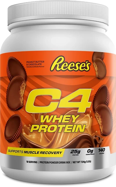 C4 Performance Energy Reese's Piece's Whey Protein Powder