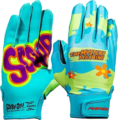 Phenom Elite Scooby-Doo Mystery Machine Football Gloves