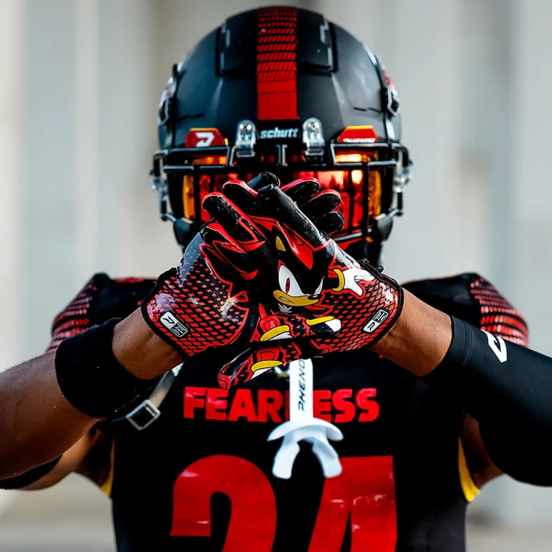 Phenom Elite Shadow the Hedgehog Football Gloves