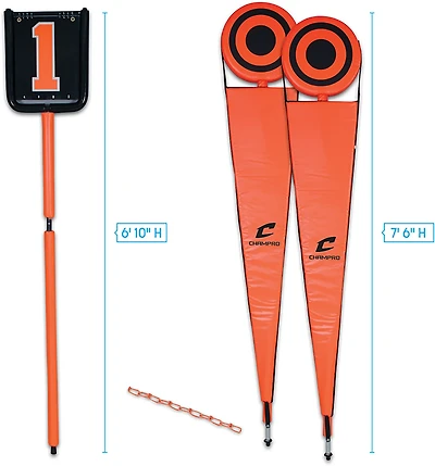 Champro Deluxe Football Down Box and Chains