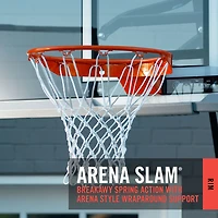 Spalding Accuglide 54 in Portable Acrylic Basketball Hoop