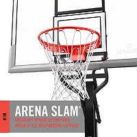 Spalding Accuglide 54 in Inground Acrylic Basketball Hoop