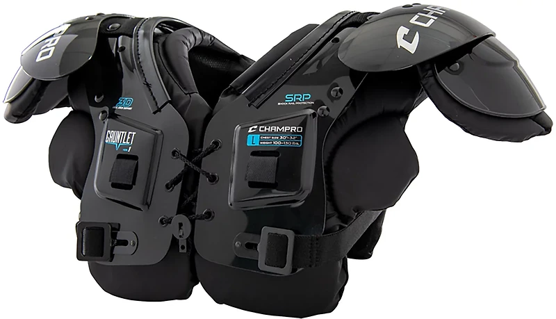 Champro Kids' Gauntlet 1 Football Shoulder Pads
