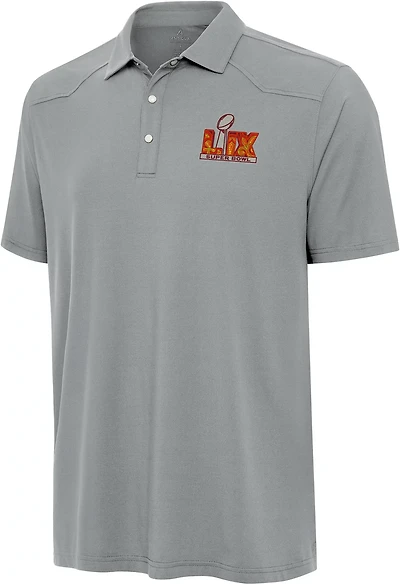 Antigua Men's NFL Super Bowl LIX Western Polo
