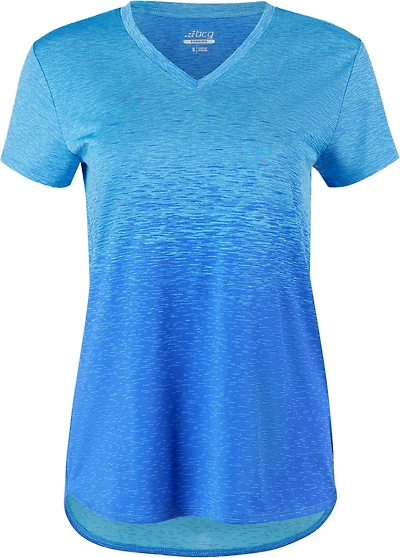 BCG Women's Ombre V-neck Training T-shirt