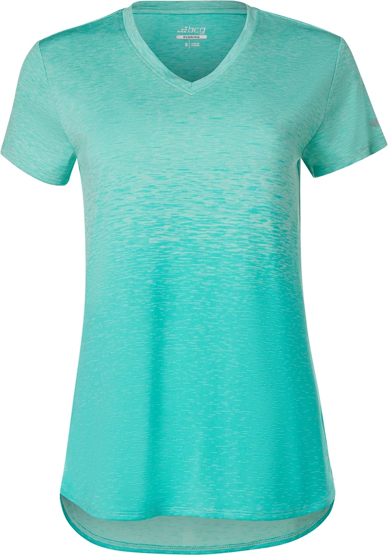 BCG Women's Ombre V-neck Training T-shirt
