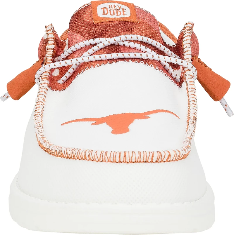 HEYDUDE Men's Wally NCAA University of Texas Slip-on Shoes