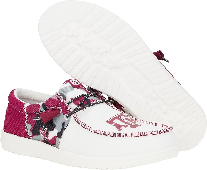 HEYDUDE Men's Wally NCAA Texas A&M University Slip-on Shoes