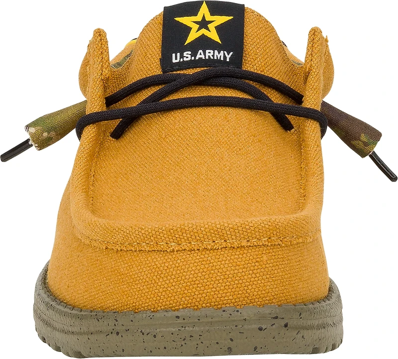 HEYDUDE Men's Wally Energy US Army Slip-on Shoes