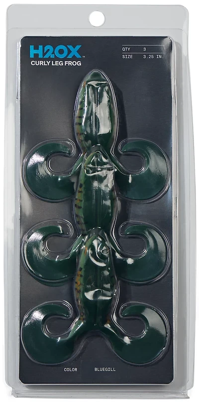 H2O XPRESS Curly Leg Frog Baits 3-Pack