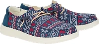 HEYDUDE Women's Fairisle Sweater Slip-on Shoes