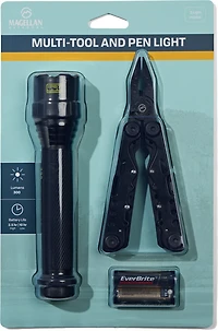 Magellan Outdoors 300-Lumen Flashlight and Multi-Tool Holiday Kit