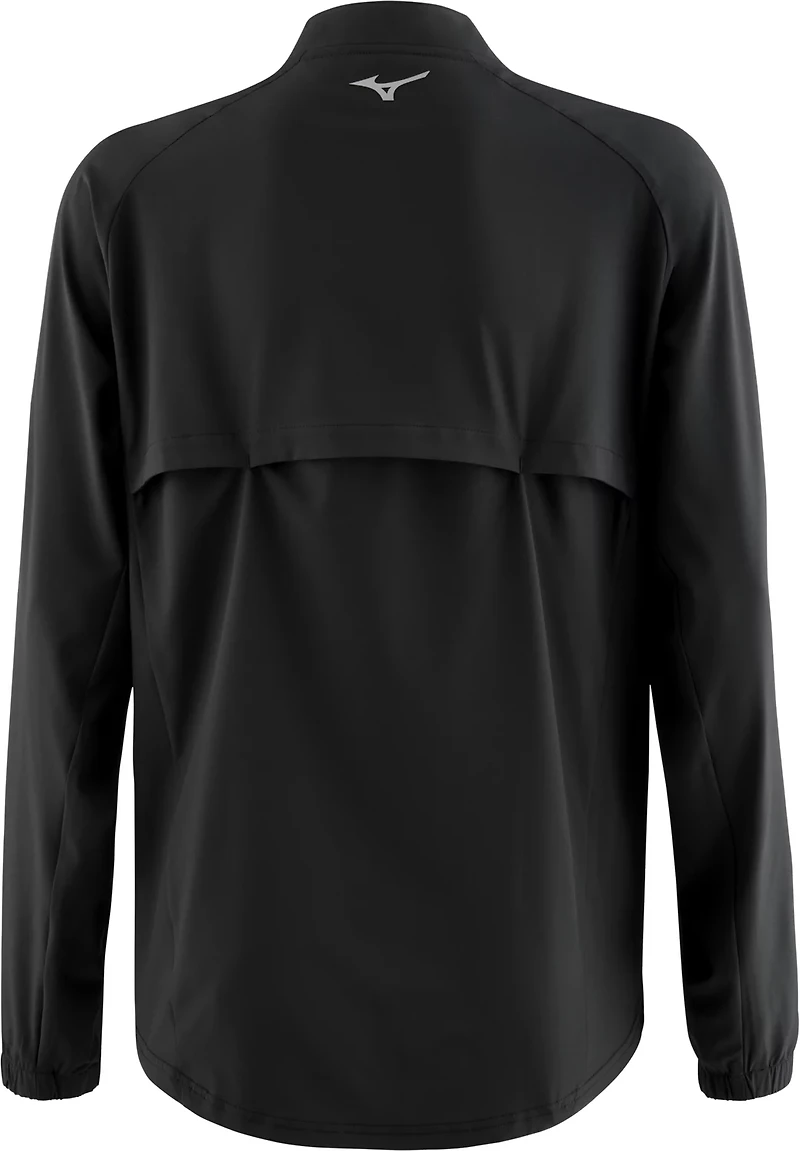 Mizuno Adults' Game Time Long Sleeve Baseball Hitting Jacket