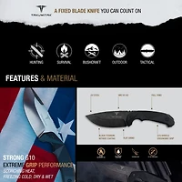 Takumitak Companion D2 Fixed Blade Knife